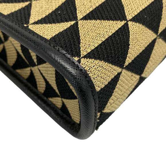 PRADA Prada Symbol Embroidered Fabric Mini Bag Tote Bag 1BA355 - Picture 6 of 16